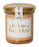 Rillette de poulet rôti