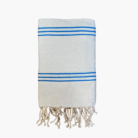 Fouta traditionnelle Calliope 100% coton