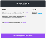 Programme pour le Comité Avinao