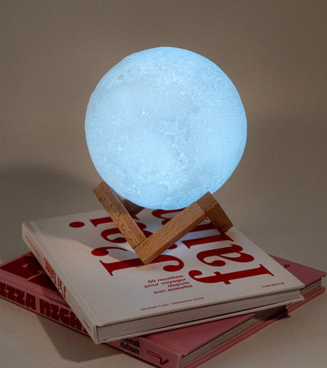 Lampe lunaire avec contrôle tactile