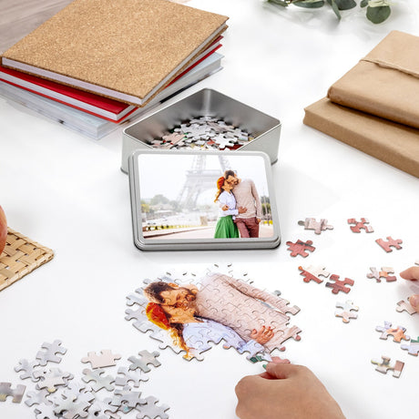 Options : Boite de rangement pour puzzle photo