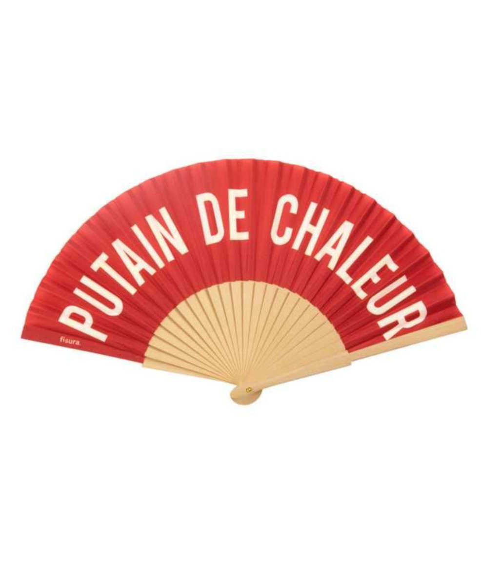 Eventail P***** de chaleur Rouge et Blanc