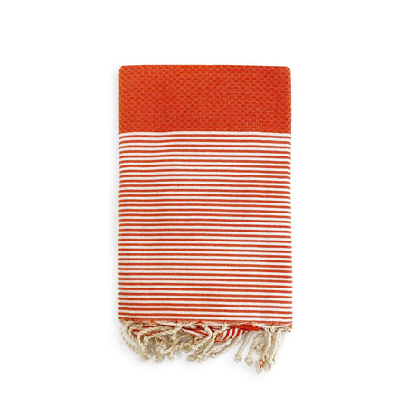 Fouta plate Nid d'Abeille "Mikanda"